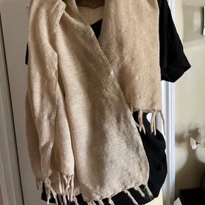 J Crew Beige Scarf